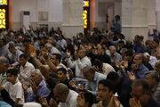مراسم عرفه در گرگان با حضور پرشور مردم برگزار شد