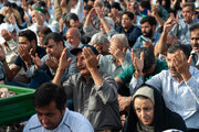 مراسم دعای عرفه در امامزاده نرمی دولت‌آباد