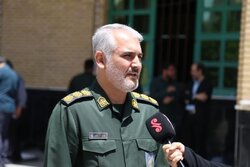 مصاحبه فرمانده سپاه ورامین در راهپیمایی ۱۵ خرداد