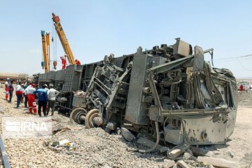 پرداخت کامل دیه درگذشتگان و آسیب‌دیدگان حادثه قطار مسافربری مشهد - یزد