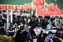 گردهمایی هیئات مذهبی اصفهان در گلستان شهدا