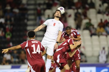 10-man	 Iran lose to Qatar in 2026 World Cup qualifier