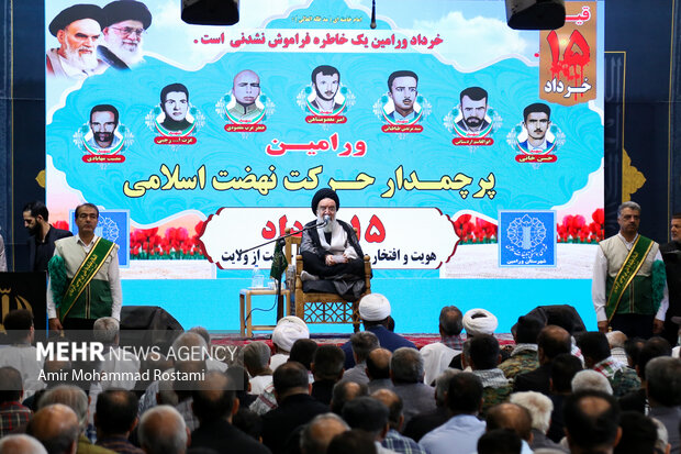 راهپیمایی بزرگداشت سالروز قیام تاریخی ۱۵ خرداد در ورامین
