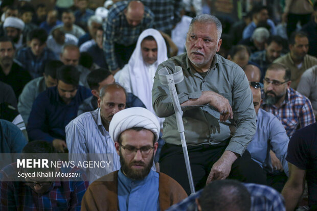 محفل معنوی دعای عرفه در اهواز