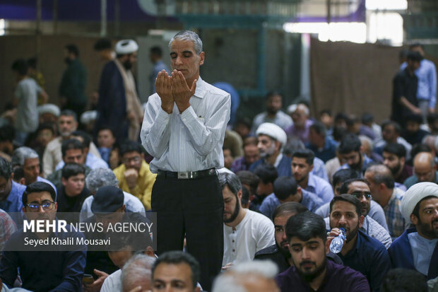 محفل معنوی دعای عرفه در اهواز
