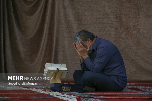 محفل معنوی دعای عرفه در اهواز
