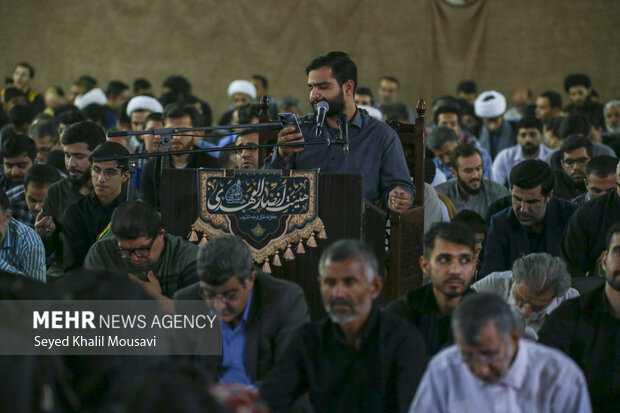 محفل معنوی دعای عرفه در اهواز