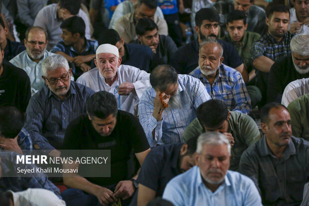 محفل معنوی دعای عرفه در اهواز