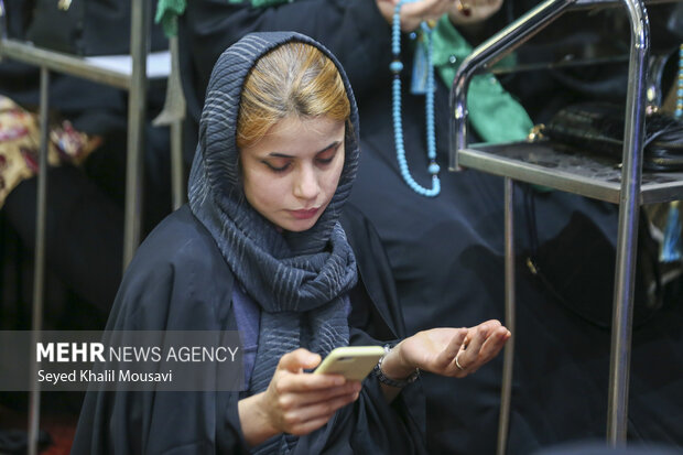 محفل معنوی دعای عرفه در اهواز