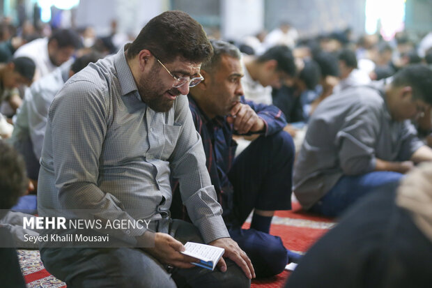 محفل معنوی دعای عرفه در اهواز
