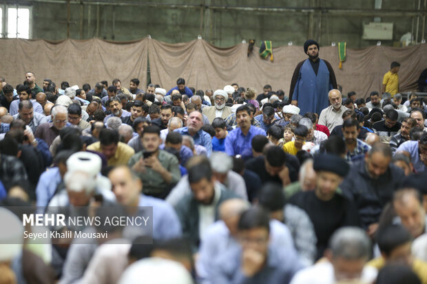 محفل معنوی دعای عرفه در اهواز