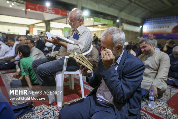 محفل معنوی دعای عرفه در اهواز