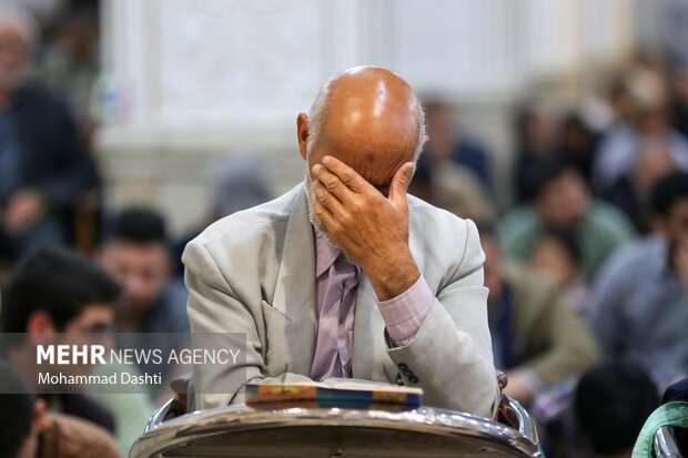 مراسم دعای عرفه در مصلی امام خمینی(ره) اردبیل