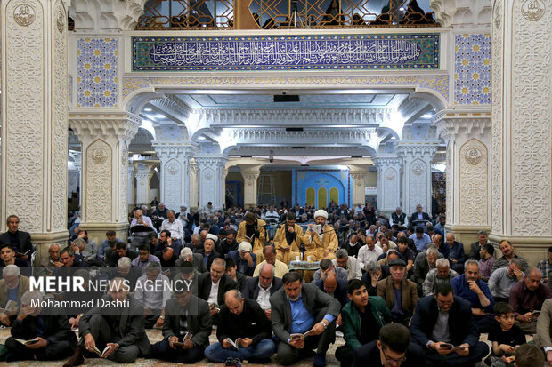 مراسم دعای عرفه در مصلی امام خمینی(ره) اردبیل