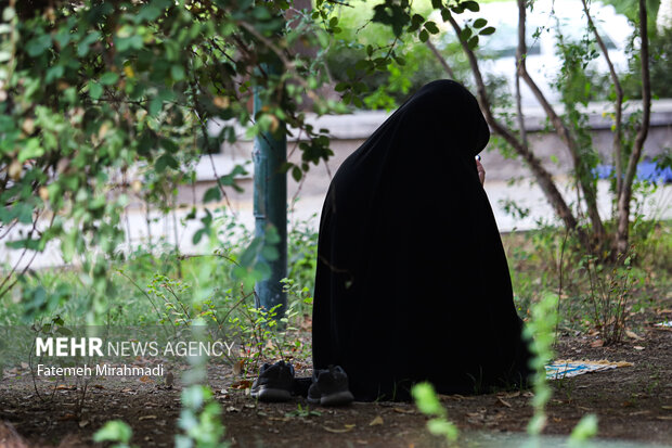 مراسم دعای عرفه در دانشگاه تهران