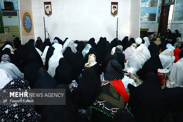مراسم قرائت دعای عرفه در گرگان