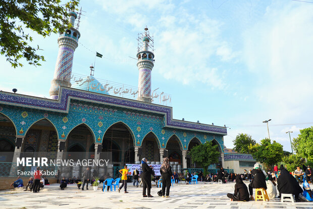 مراسم قرائت دعای عرفه در گرگان