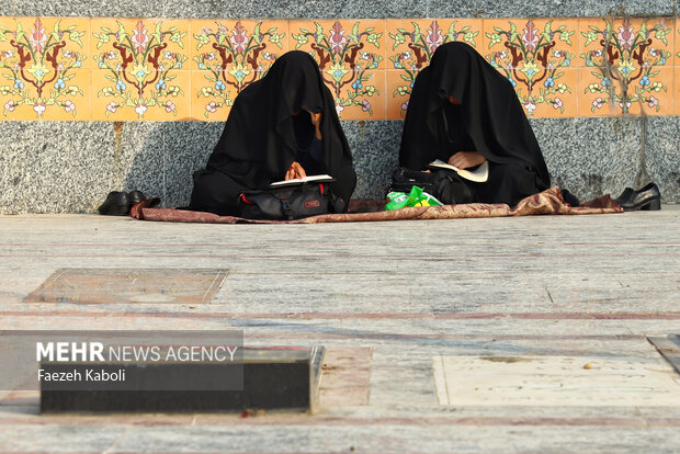 مراسم قرائت دعای عرفه در گرگان
