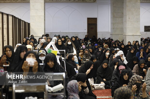 مراسم باشکوه دعای عرفه در بندرعباس برگزار شد