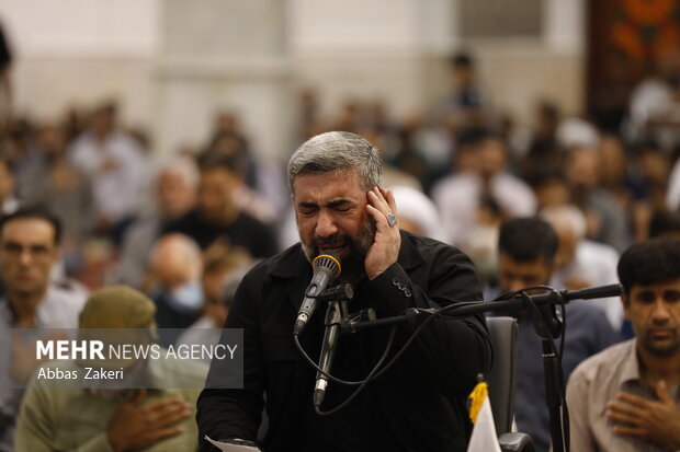 مراسم باشکوه دعای عرفه در بندرعباس برگزار شد