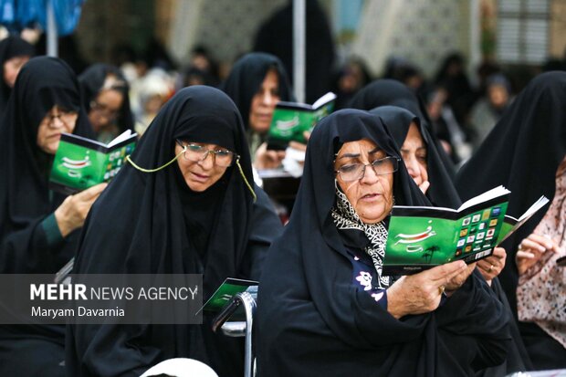 مراسم دعای عرفه در بجنورد