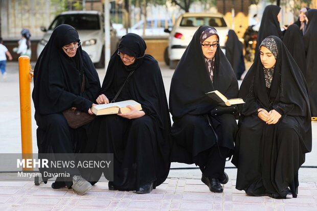 مراسم دعای عرفه در بجنورد