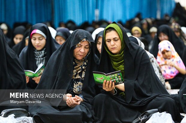 مراسم دعای عرفه در بجنورد