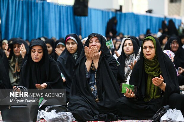 مراسم دعای عرفه در بجنورد