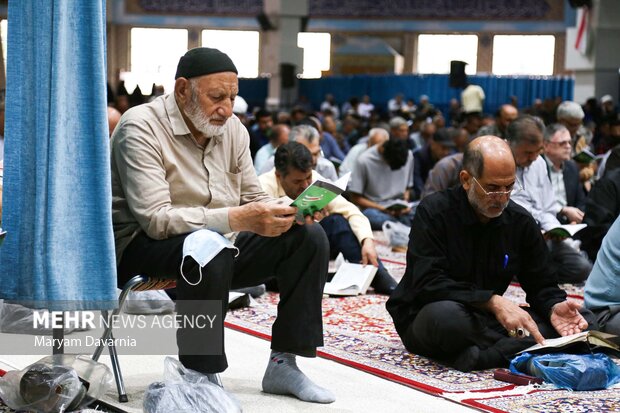 مراسم دعای عرفه در بجنورد
