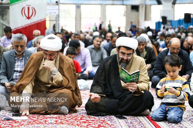 مراسم دعای عرفه در بجنورد