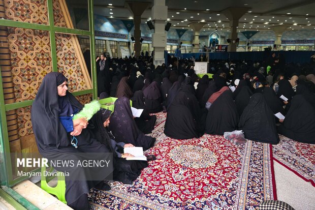 مراسم دعای عرفه در بجنورد