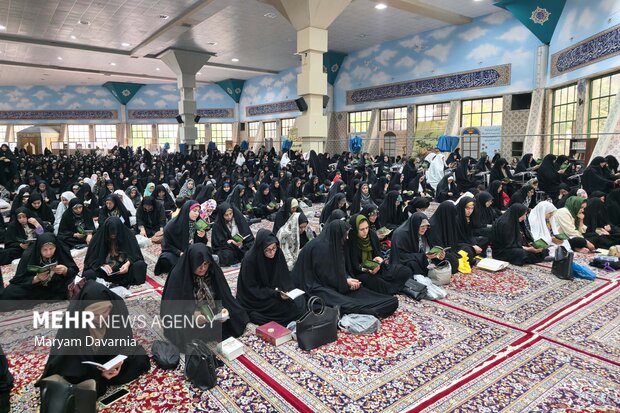 مراسم دعای عرفه در بجنورد