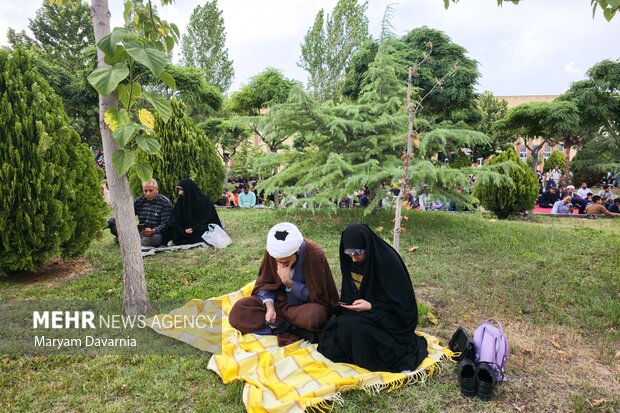 مراسم دعای عرفه در بجنورد
