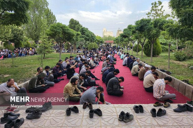 مراسم دعای عرفه در بجنورد