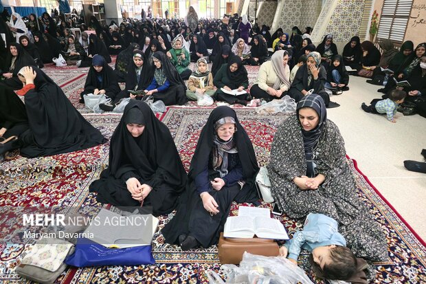 مراسم دعای عرفه در بجنورد