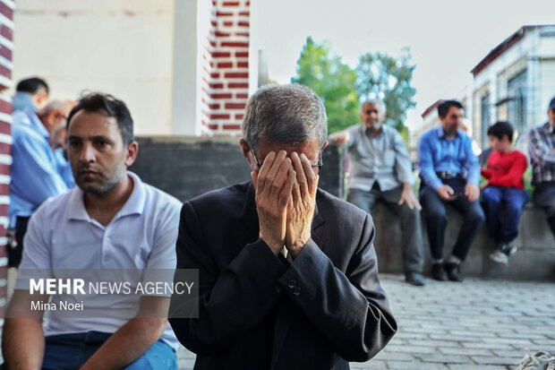 مراسم پر فیض دعای عرفه در گلزار شهدای وادی رحمت تبریز