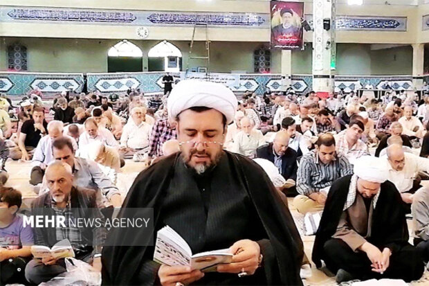 برگزاری دعای عرفه در اسلامشهر