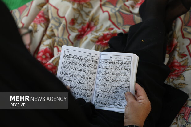 مراسم قرائت دعای عرفه در زاهدان