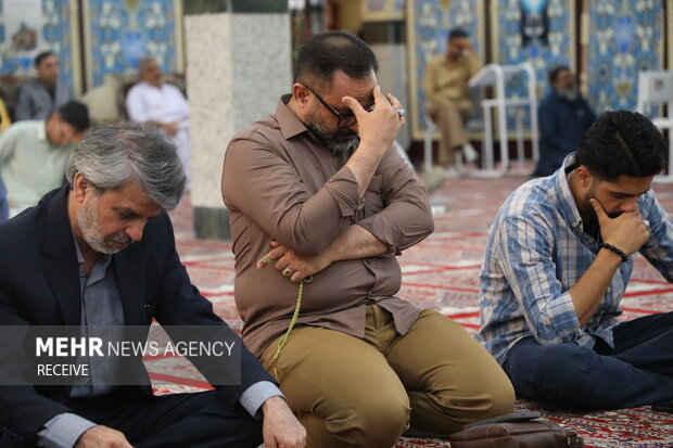 مراسم قرائت دعای عرفه در زاهدان