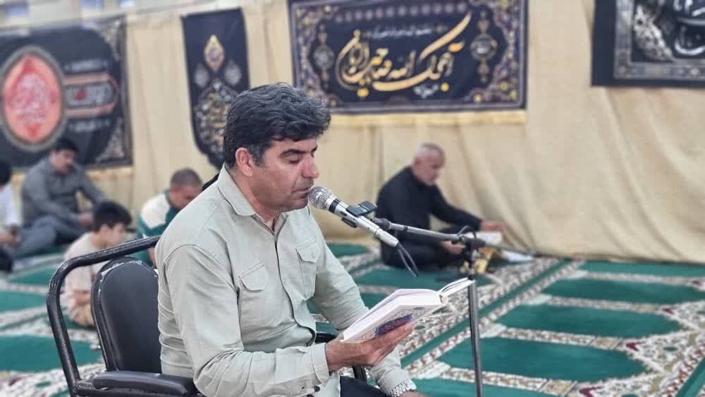 آئین پرفیض دعای عرفه در گناوه برگزار شد