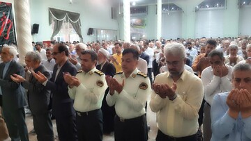 اقامه نماز عید قربان در مهدیه کاشمر