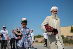 عید قربان کی نماز بندر ترکمن  ایران میں ادا کی گئی