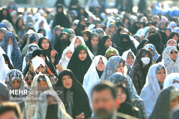 نماز عید قربان در اردبیل