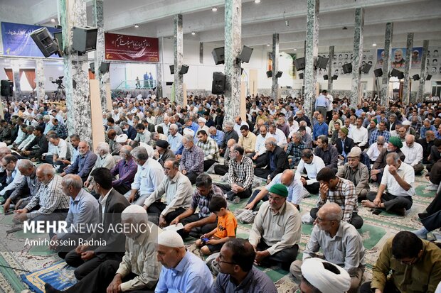 نماز عید سعید قربان در بیرجند نماز عید سعید قربان در بیرجند