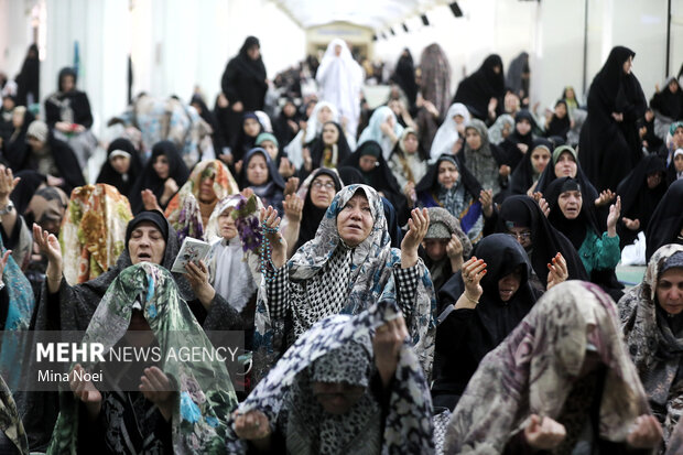 اقامه نماز عید قربان در در تبریز