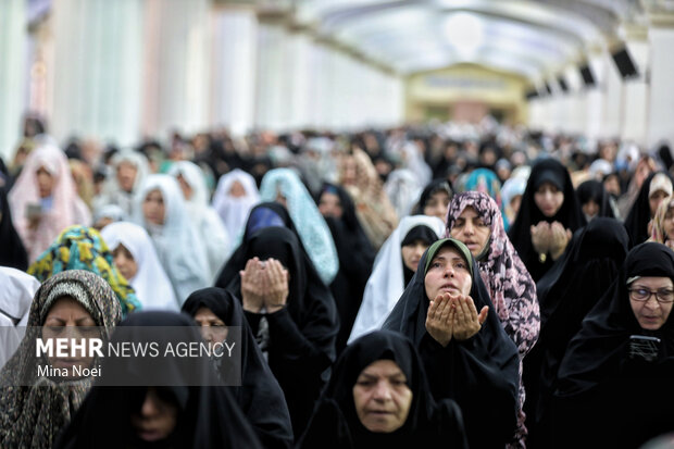 اقامه نماز عید قربان در در تبریز