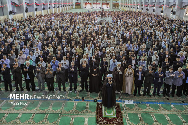 اقامه نماز عید قربان در در تبریز