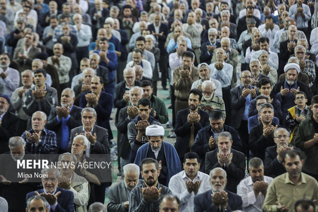 اقامه نماز عید قربان در در تبریز