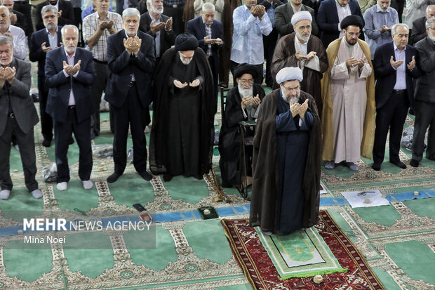 اقامه نماز عید قربان در در تبریز
