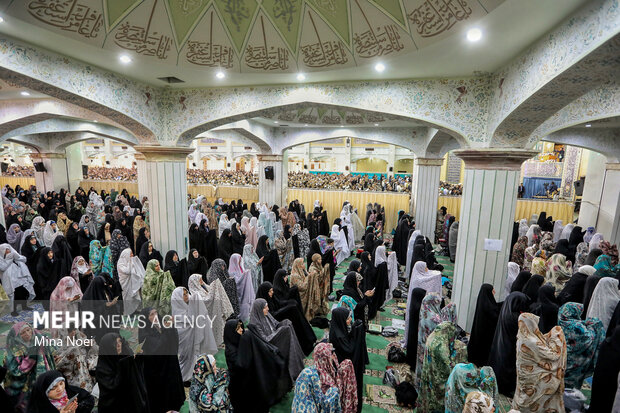 اقامه نماز عید قربان در در تبریز